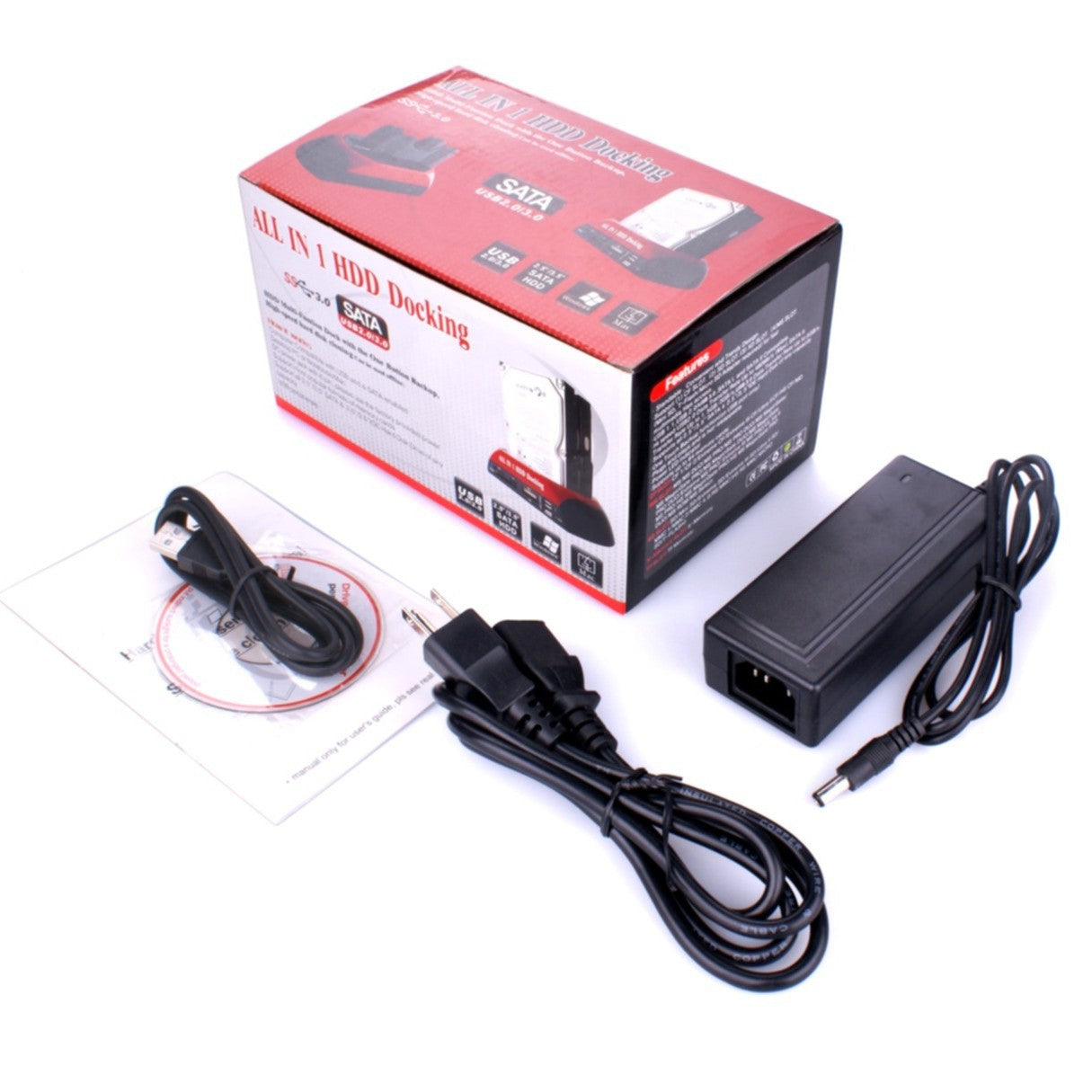 Dual Hard Drive Card Reader