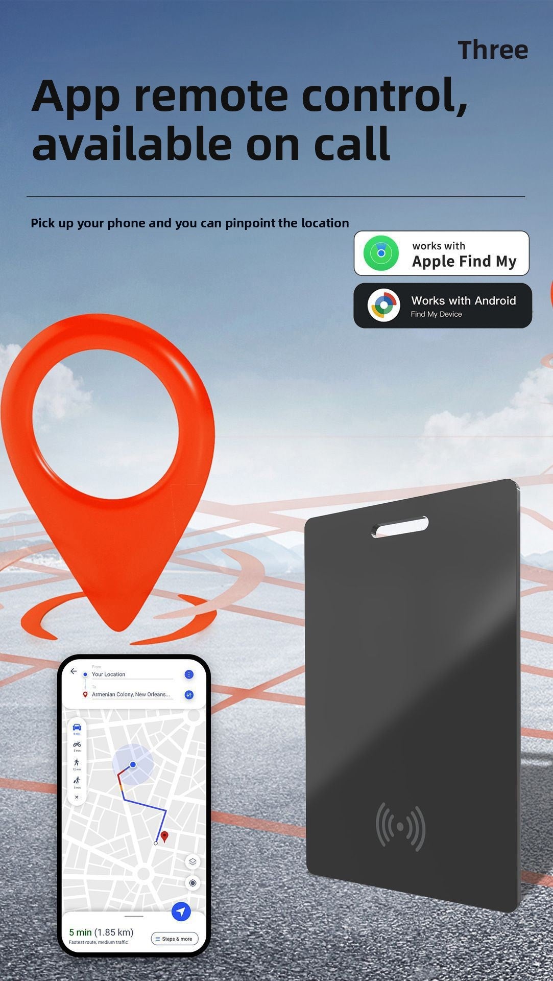 Card Wallet Anti-Loss Device