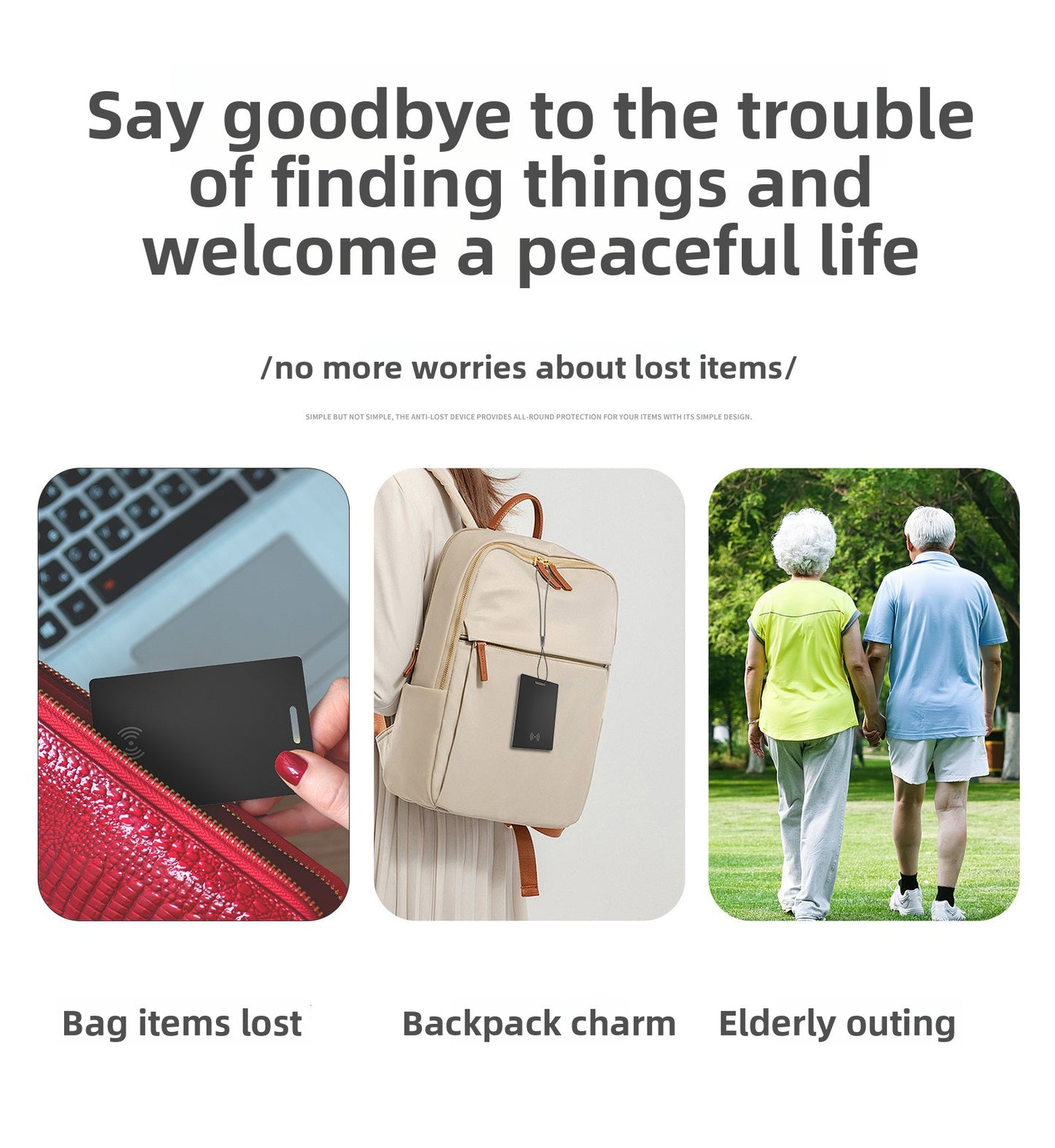 Card Wallet Anti-Loss Device