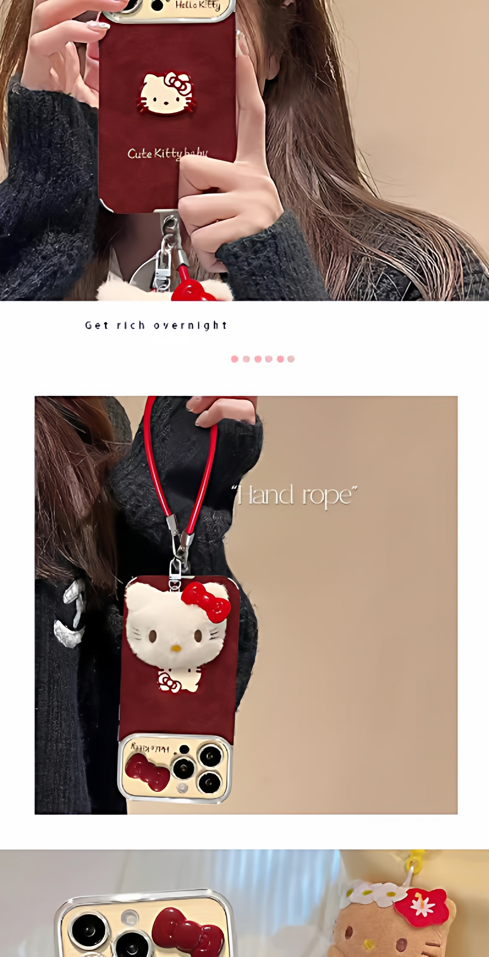 Cat Lanyard Phone Case