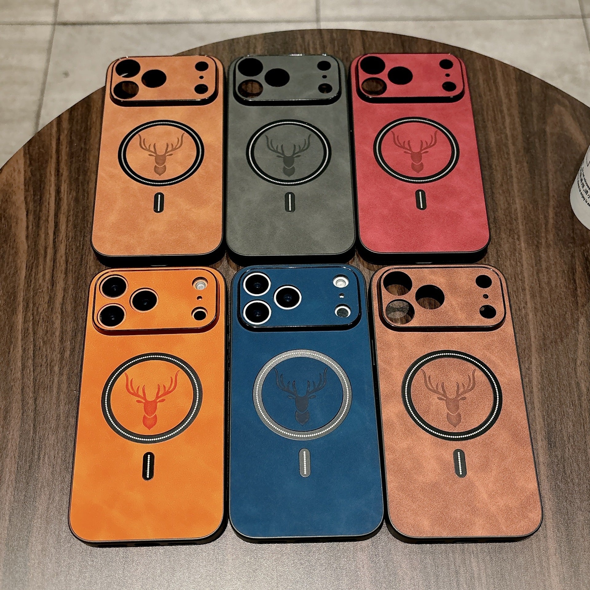 Apple Deer Head Mobile Phone Case