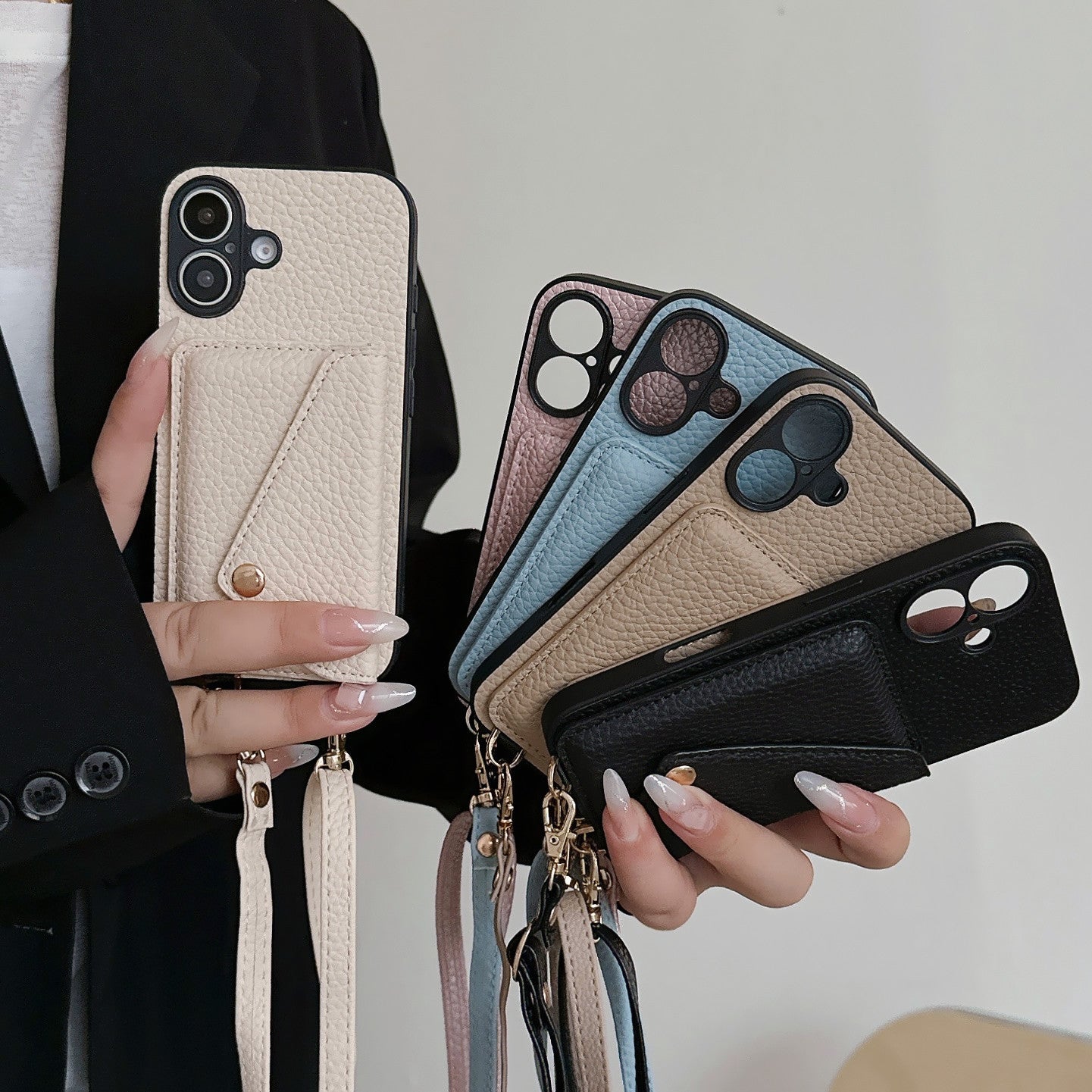 Litchi Skin Mobile Phone Case