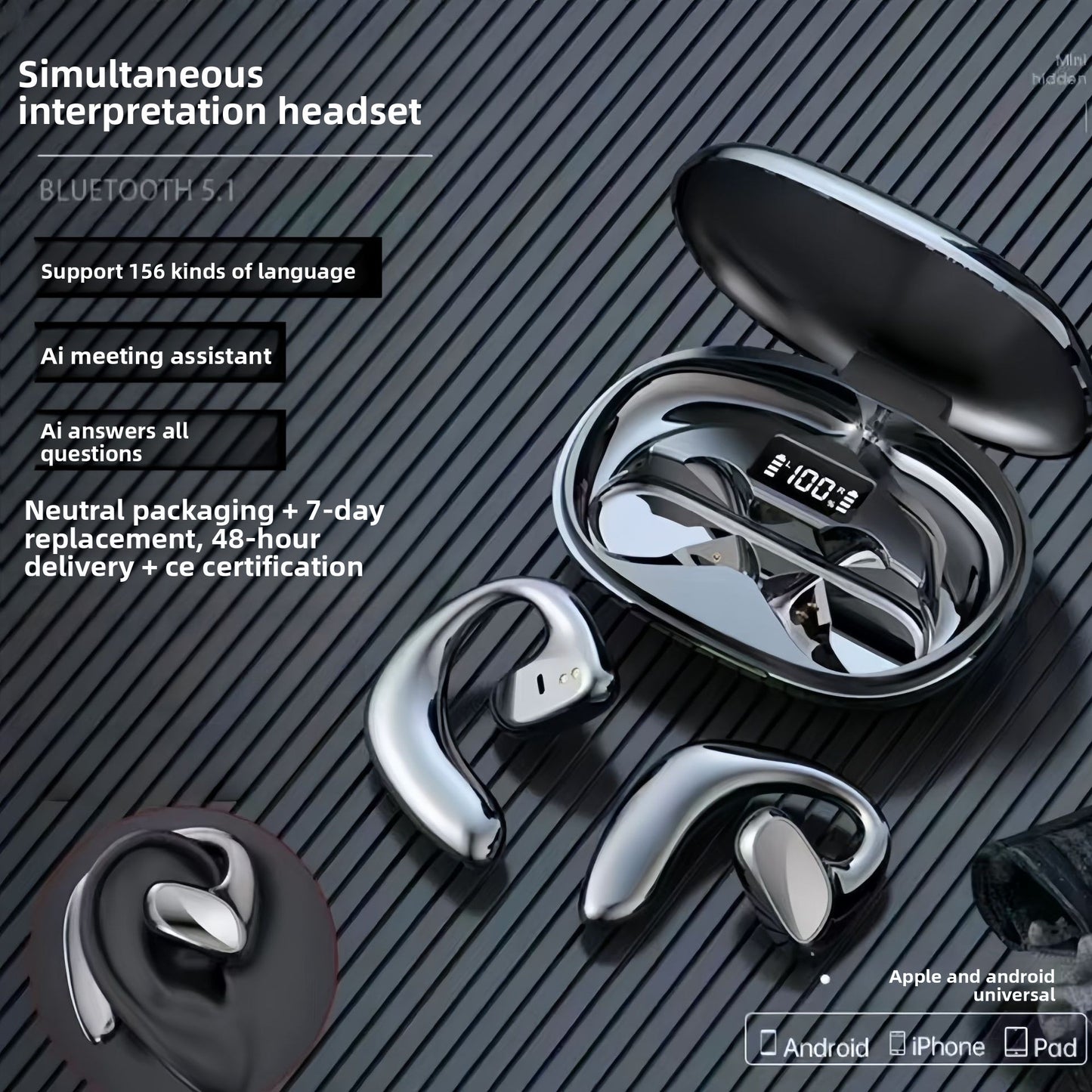 Translation Bluetooth Headset