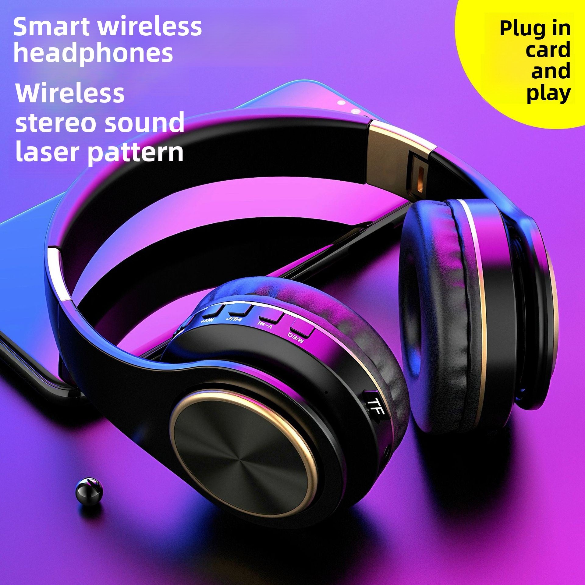 Headset Bluetooth Headphones