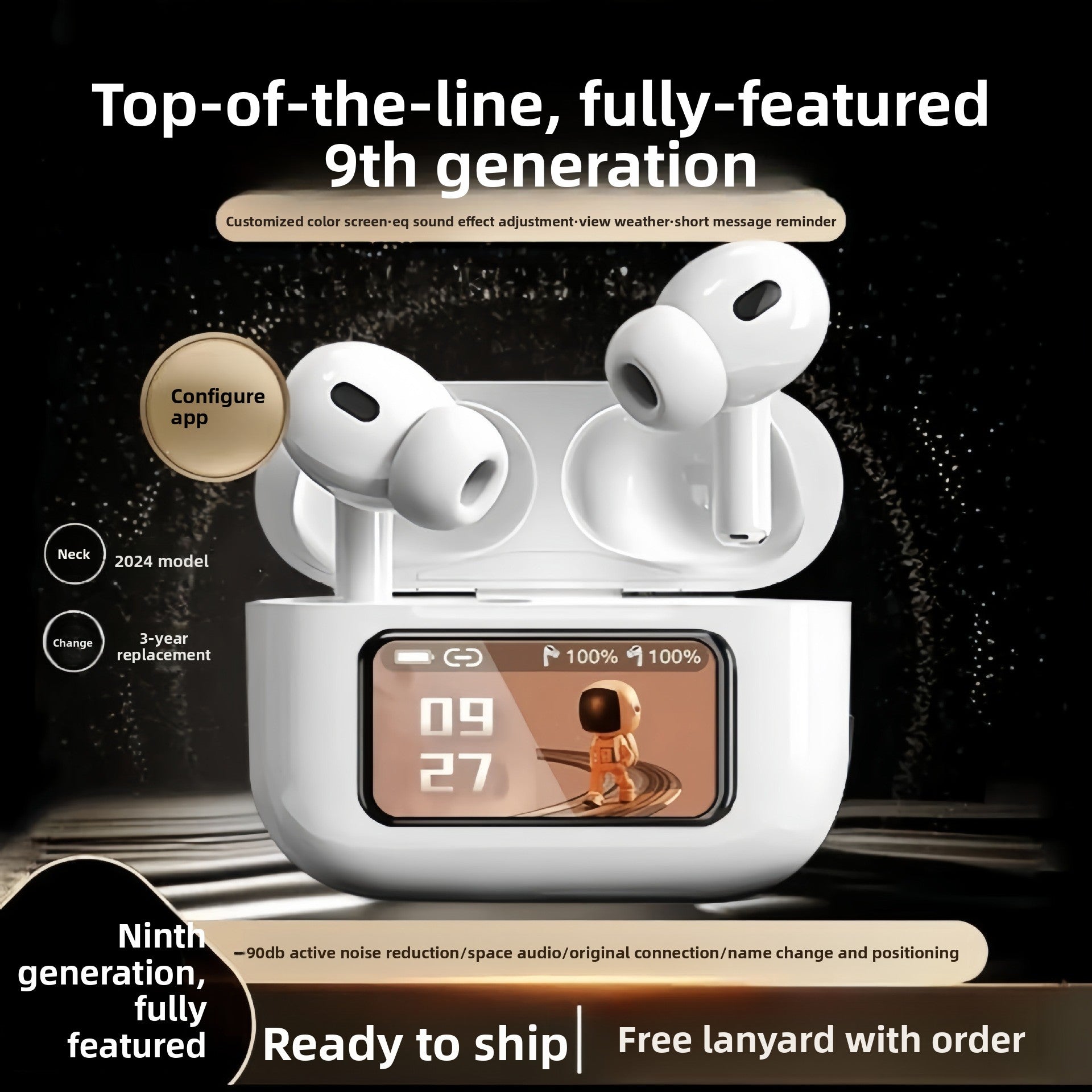 Intelligent Active Noise Reduction Headphones