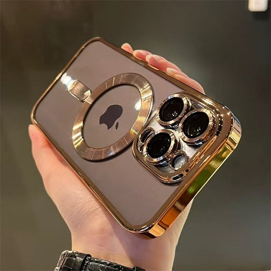 Transparent Magnetic Suction Phone Case