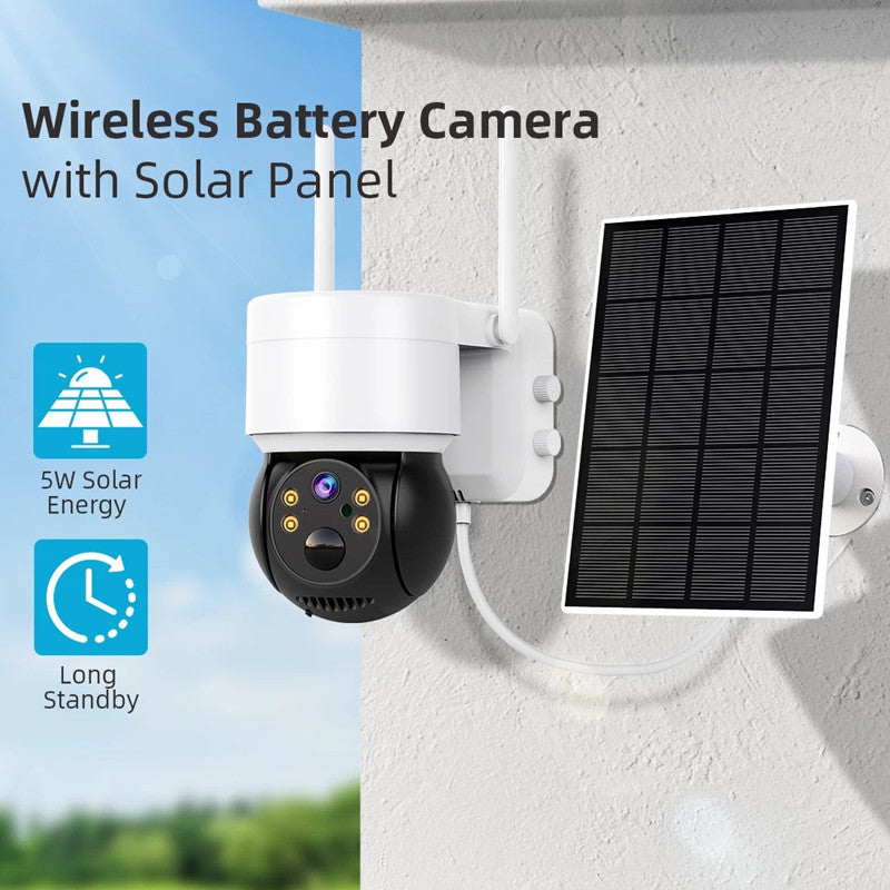 Solar-Powered Camera