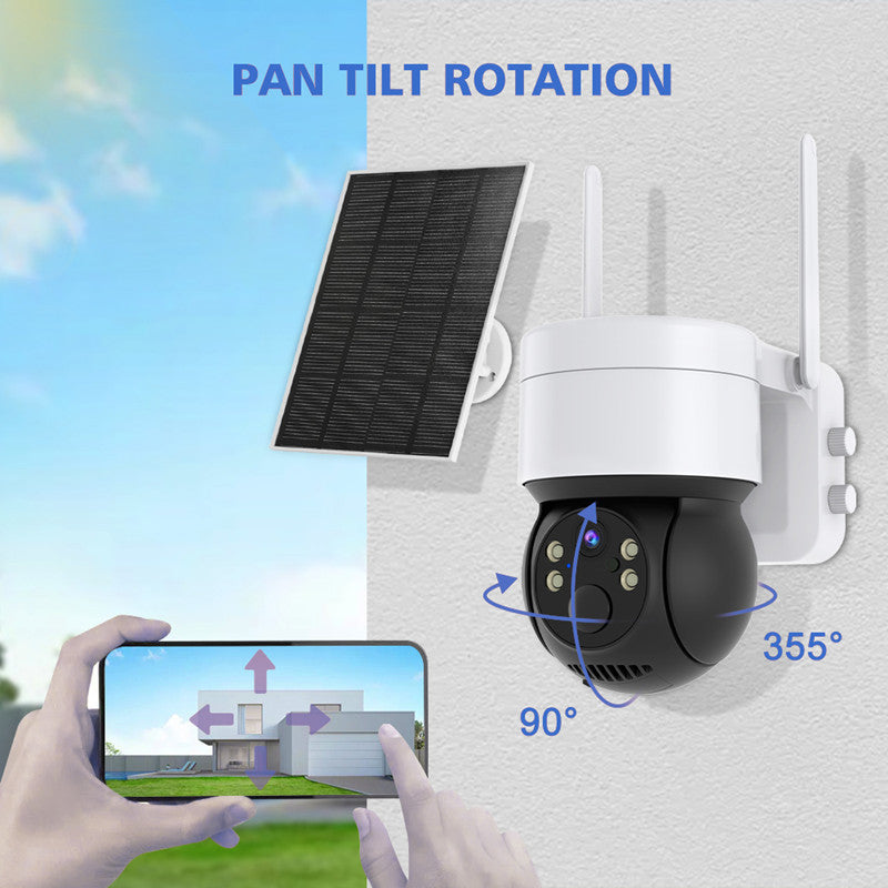 Solar-Powered Camera