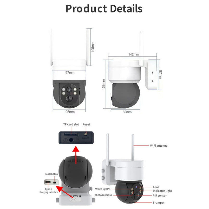 Solar-Powered Camera