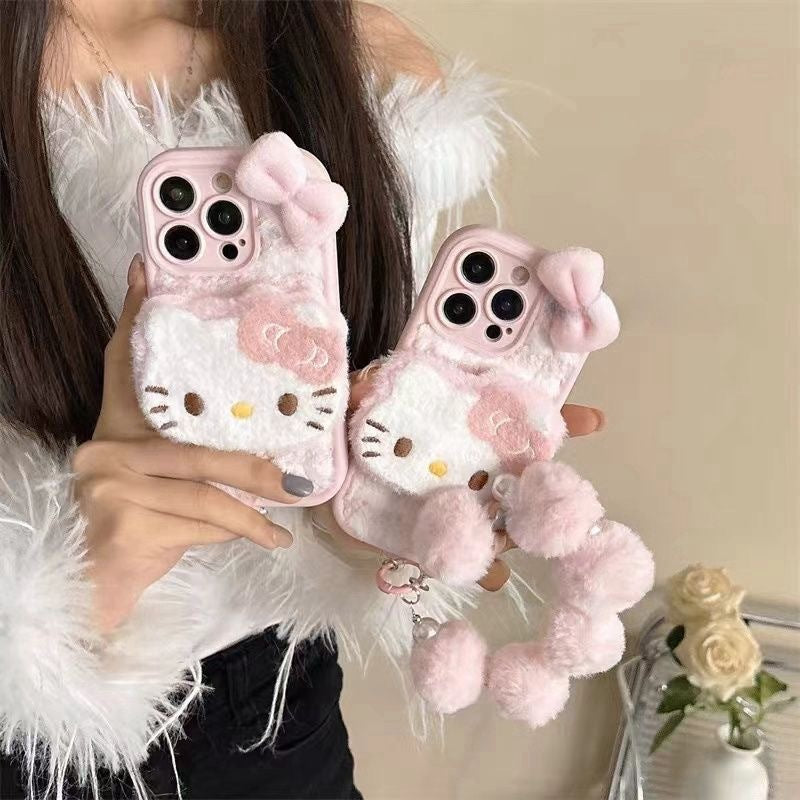 Plush Kt Cat Phone Case