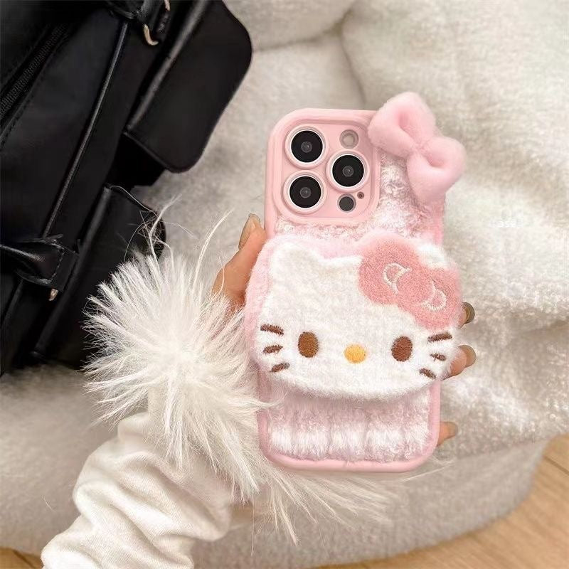 Plush Kt Cat Phone Case