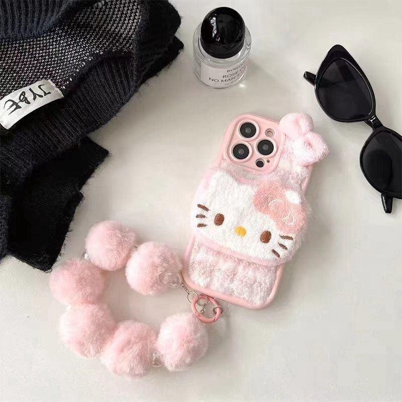 Plush Kt Cat Phone Case