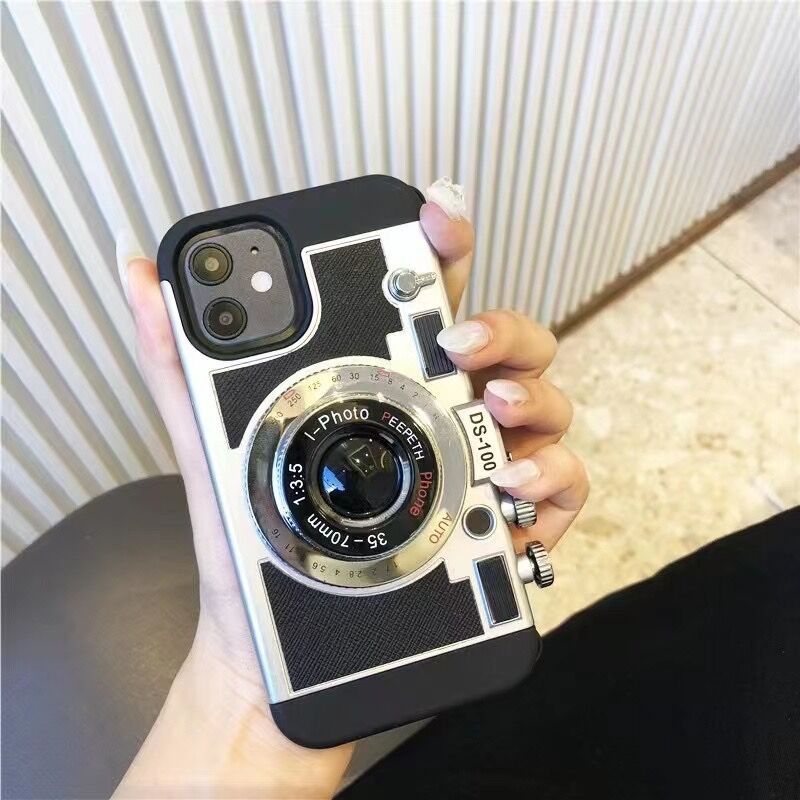 Camera Diagonal Rope Phone Case
