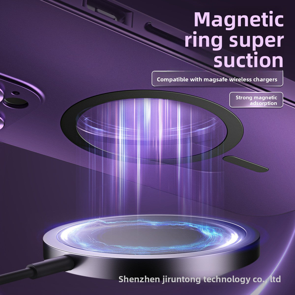 Buckle Metal Frame Magnetic Shell