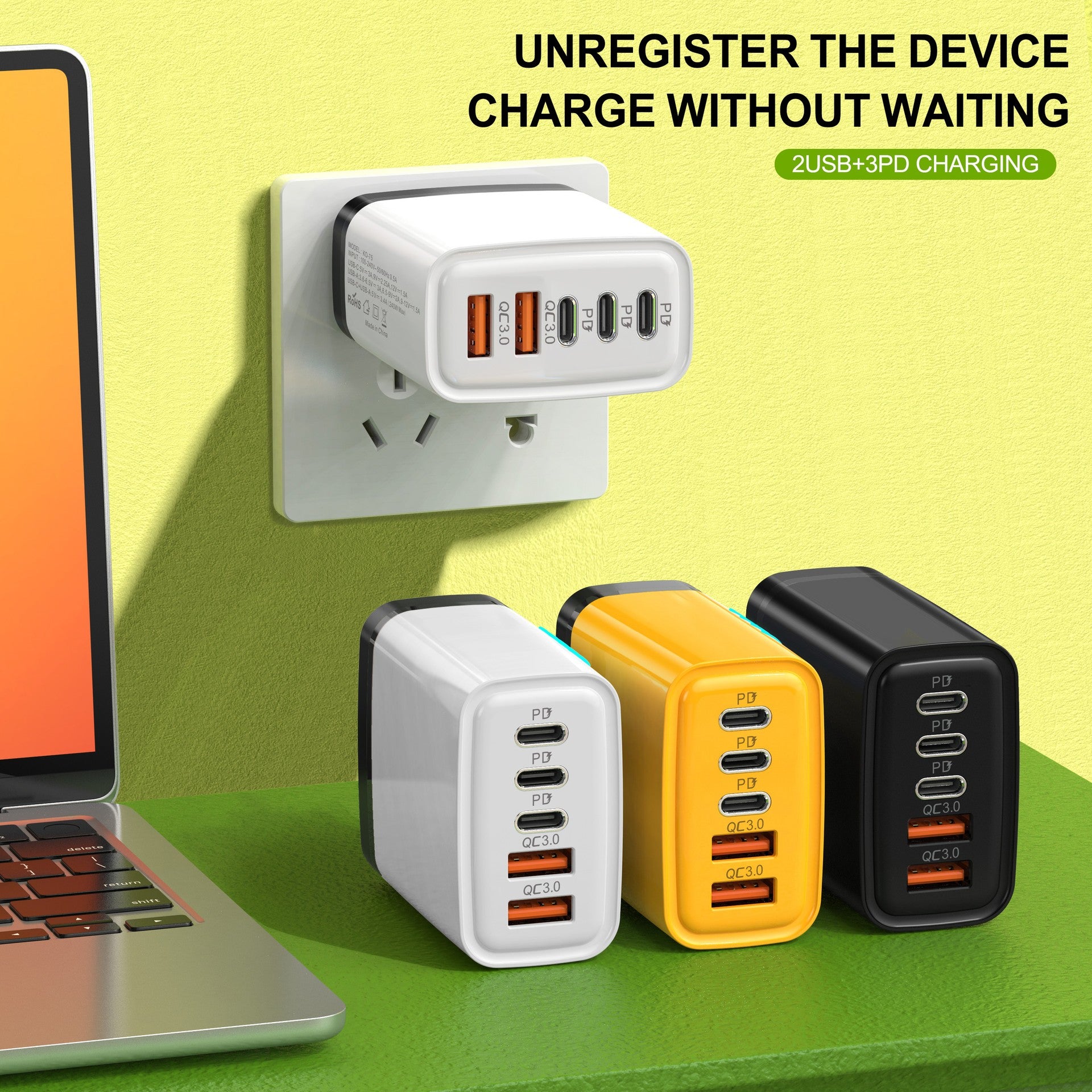 Intelligent Fast Charging Head
