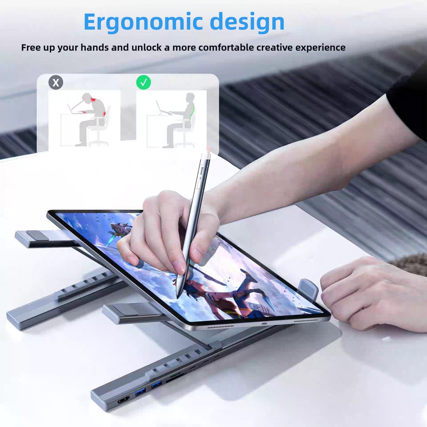 Expansion Dock Desktop Stand