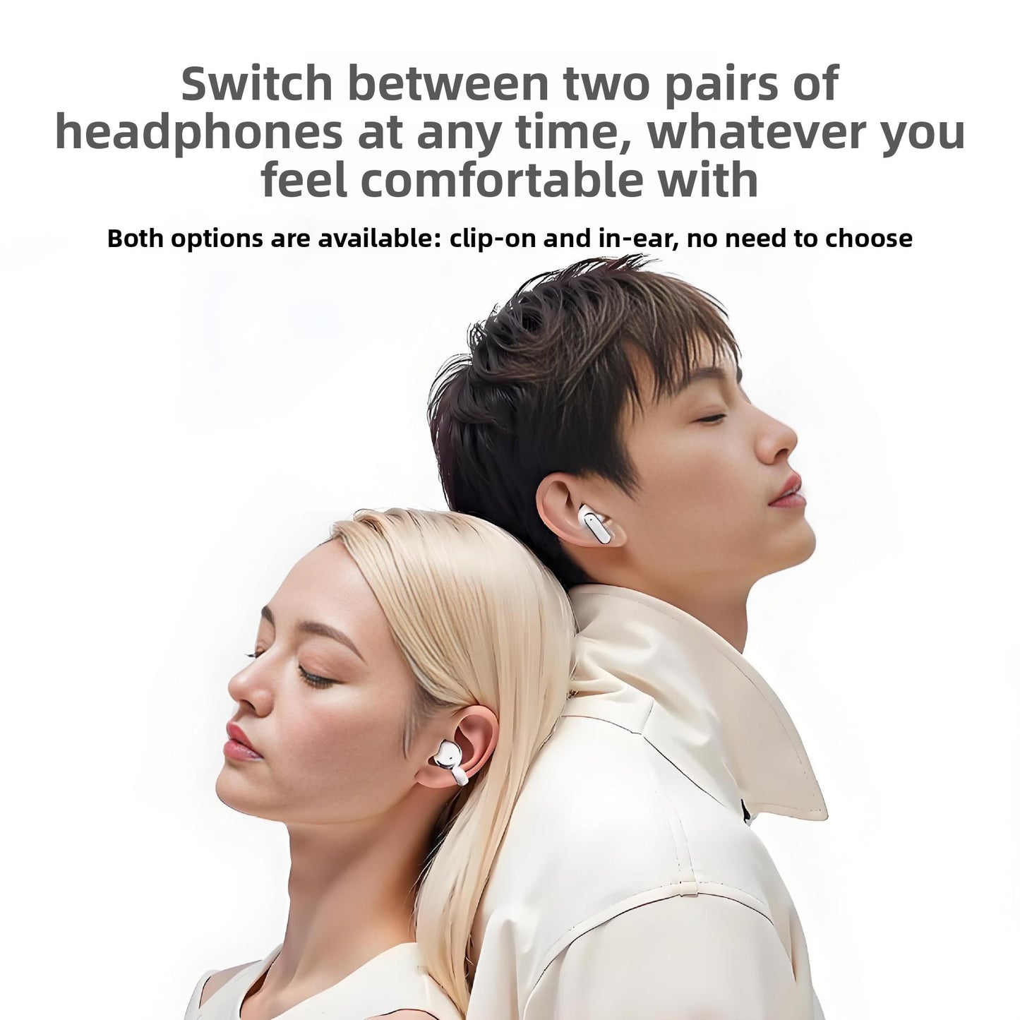 Bone Conduction Bluetooth Headphones