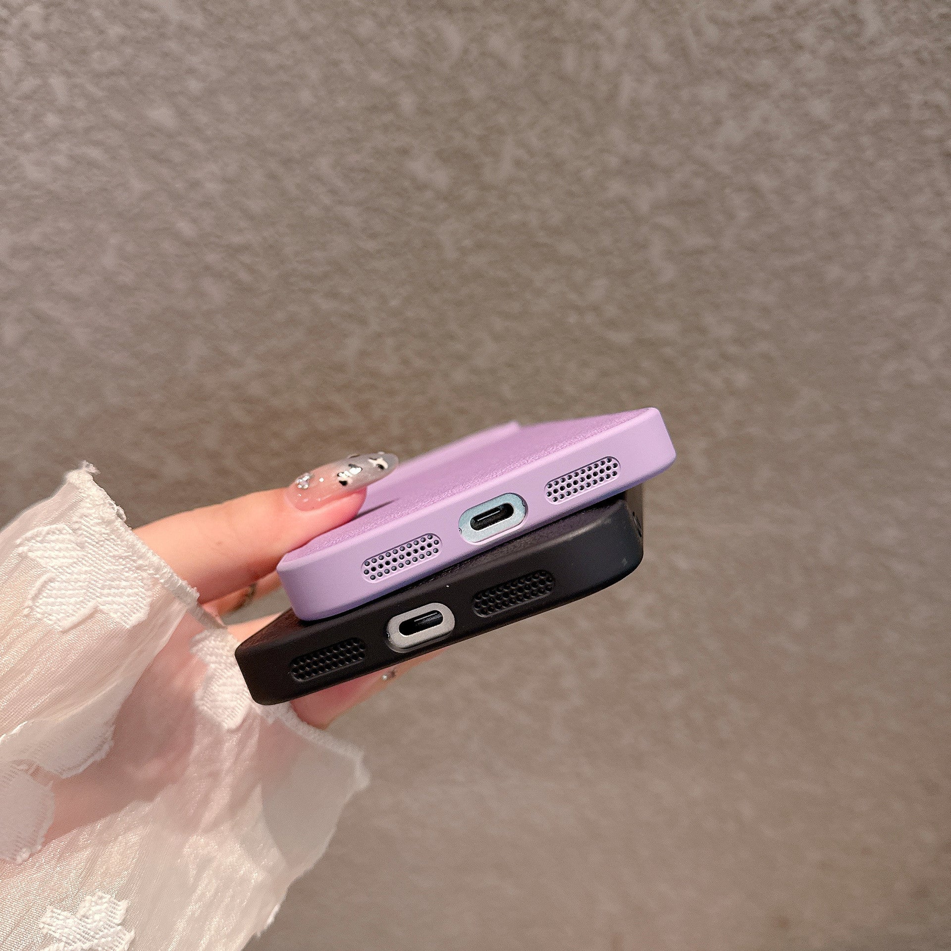 Litchi Mobile Phone Case-With Logo