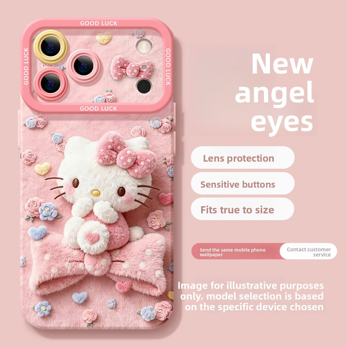 Autumn And Winter Kt Cat Phone Shell