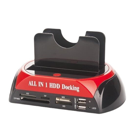 Dual Hard Drive Card Reader