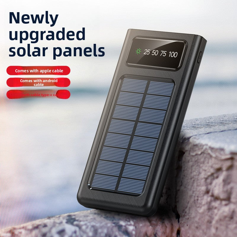 Solar Self-Belt Line Charging Treasure