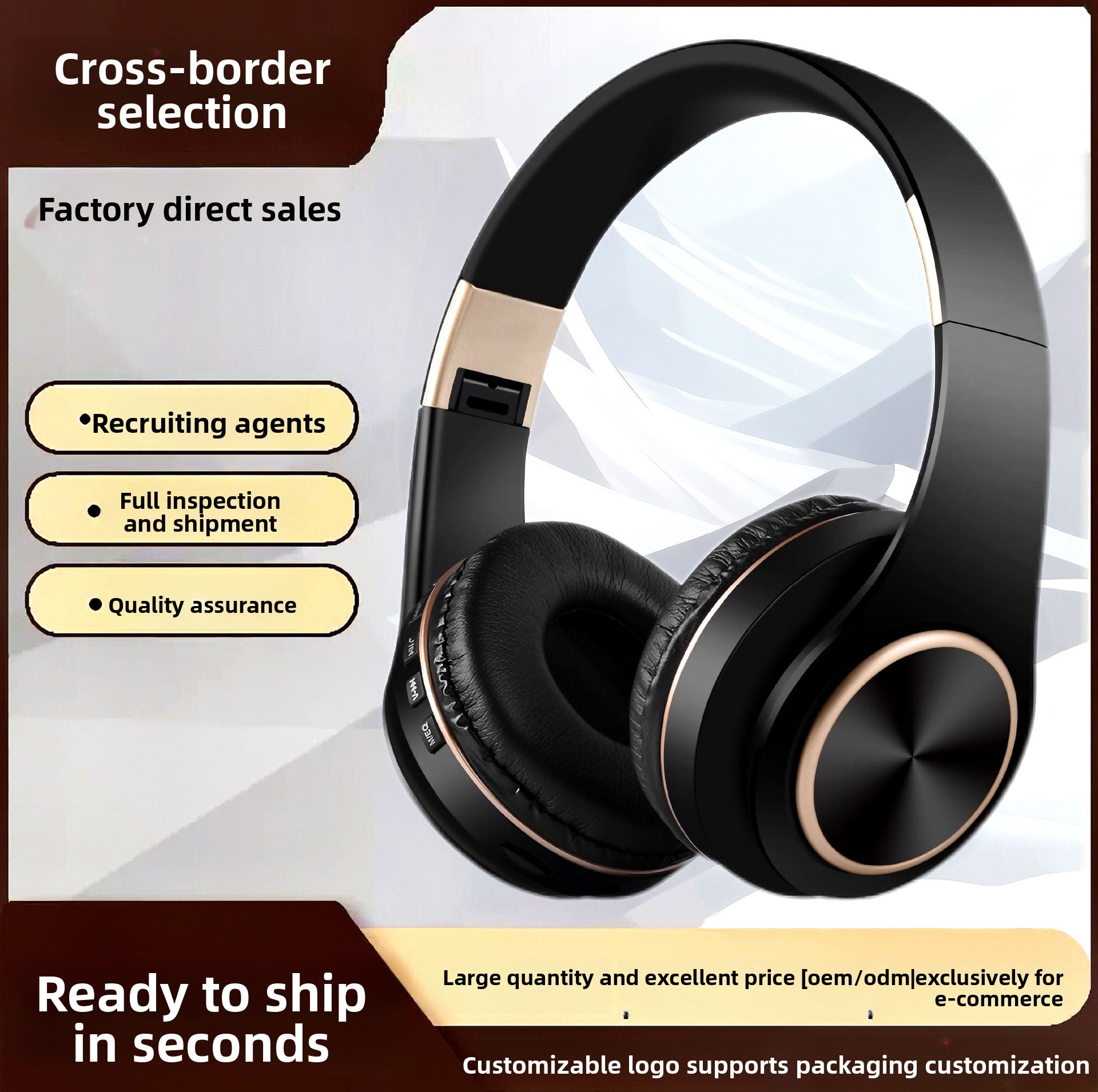 Headset Bluetooth Headphones