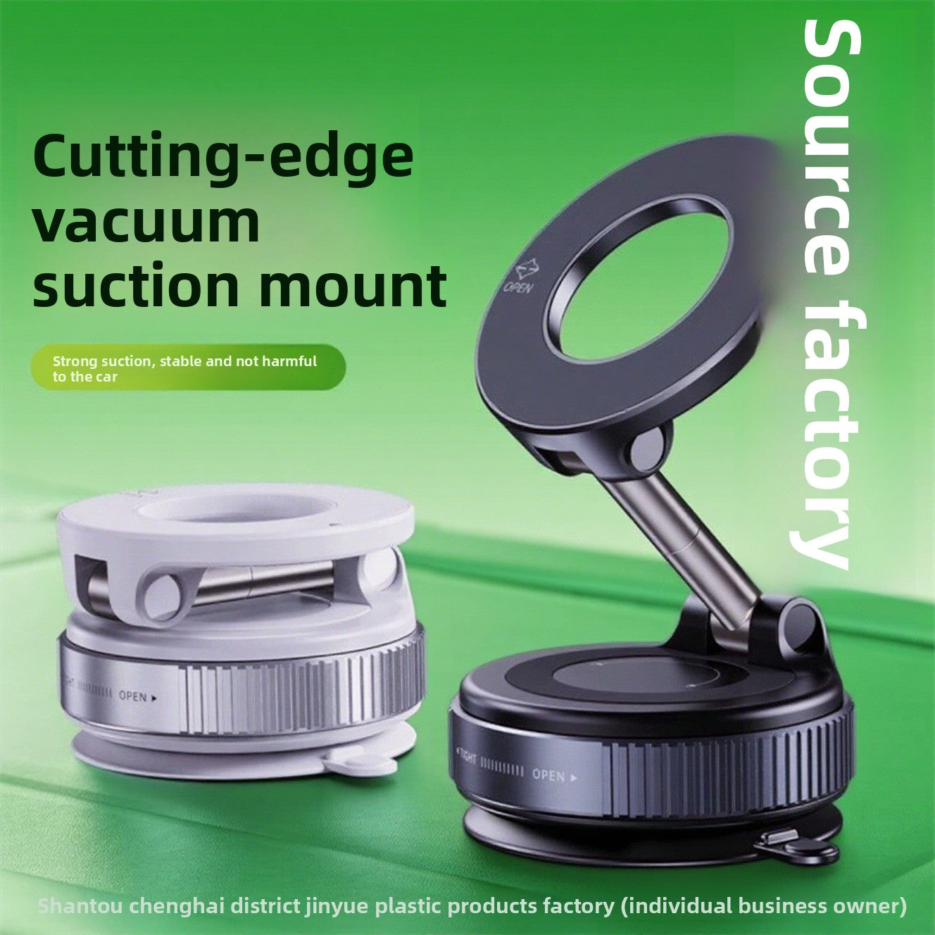 Car Bracket Suction Cup Vacuum Magnetic Suction Bracket