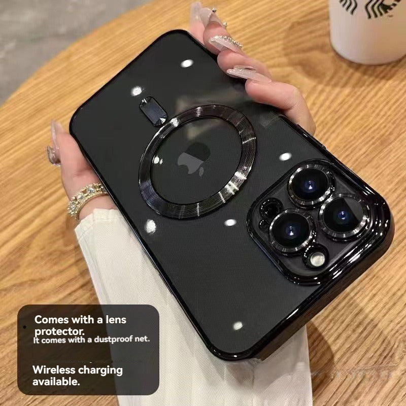 Transparent Magnetic Suction Phone Case